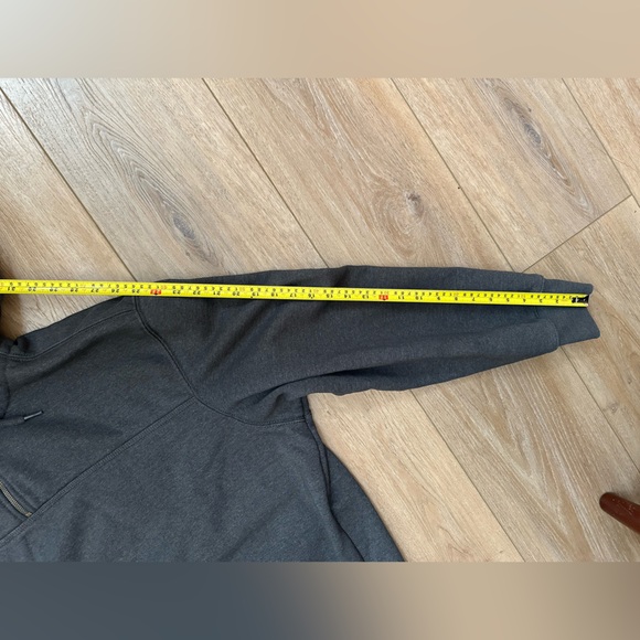 Carhartt Dark Gray Rain Defender Hoodie with Logo - Picture 12 of 12